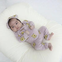 Conjunto de invierno para niñas Conjunto de ropa con estampado de oso lindo para niñas - details 3