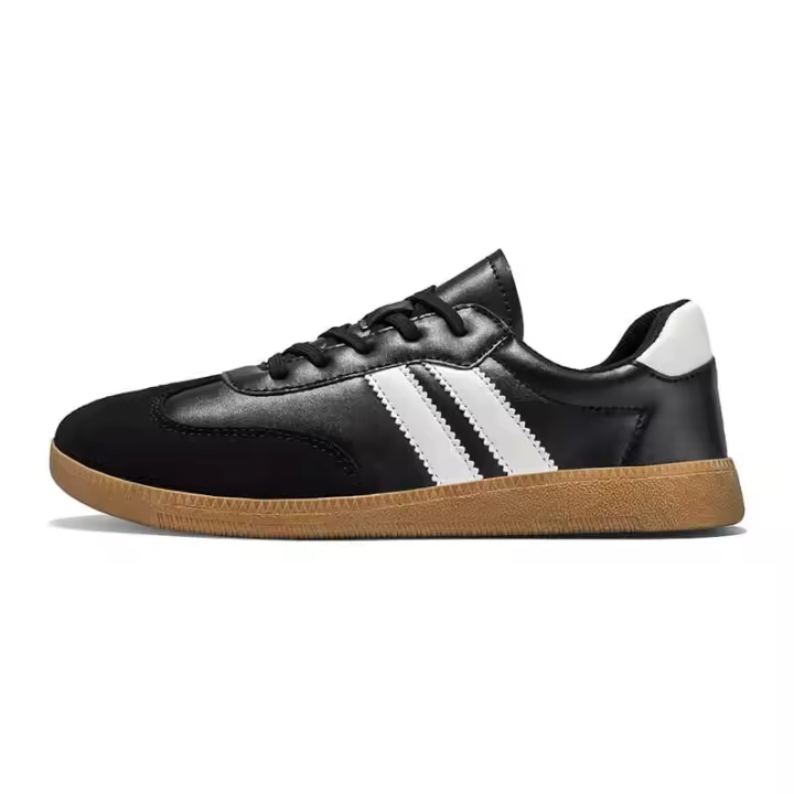 Nuevas zapatillas de deporte amarillas de moda para mujeres, niñas y niños, zapatos casuales de goma 36-45, diseño de marca de fábrica, zapato de bajo precio EE. UU. - 1