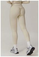 Pantalones de yoga ajustados de secado rápido, chorro de arena, estiramiento abdominal, levantamiento de cadera, pantalones deportivos de cintura alta, pantalones deportivos para correr - details 1