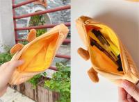 Estuche de lápices de peluche creativo y divertido para niños bolsa de material escolar regalos para estudiantes - details 5