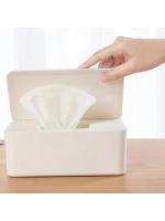 Caja de Almacenamiento de Papel Higiénico Caja Rectangular de Plástico para Almacenamiento en Hogar y Oficina A Prueba de Polvo, Pilaable - details 6