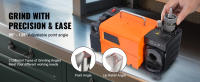 SucceBuy Afilador de brocas, núcleo MR-13A de 3-13 mm, ajustable 95 ° -135 °   Ángulo, amoladora portátil, pinzas, rueda CBN y SDC - details 1