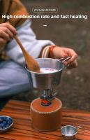 Estufa plegable para exteriores, mini camping de aleación ultraligera, para senderismo, estufa de gas portátil para exteriores - details 7