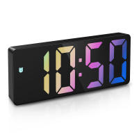 ORIA-reloj despertador Digital inteligente para mesita de noche, dispositivo electrónico de escritorio, despertador, LED - details 9