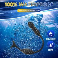 Leten Masajeador de Próstata Anillo Vibrador Butt Plug Control Remoto 10 Vibradores Empuje Juguetes Sexuales Anales para Hombres Parejas - details 6