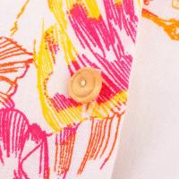 Falda plisada con estampado de moda para mujer, elegante vestido delgado de manga corta con cuello en V, regalo - details 7