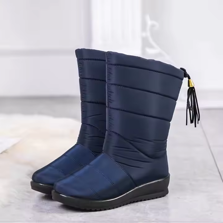otoño invierno mujeres pisos botas zapatos - 1