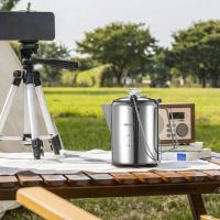 Cafetera para acampar con filtro de acero inoxidable para exteriores, cocina casera, 9 tazas, 1,2 litros - details 7