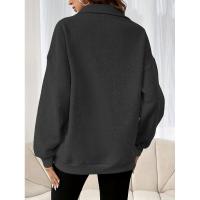 Top suelto para mujer, sudaderas, suéter liso, ropa informal de estilo coreano japonés - details 13