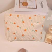 Bolsa de cosméticos de pana para mujer, bolsos de mano para mujer, monederos, artículos de tocador de maquillaje, organizador de almacenamiento, bolsas para niñas, bolsa de belleza para lavado, viaje - details 5