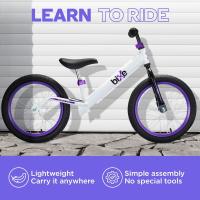 Bicicleta de Equilibrio para Niños Adecuada para Edades de 4-9 Años Rueda de 16 Pulgadas - details 1