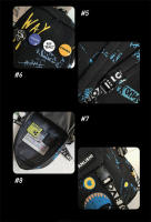 Mochila escolar para niños y jóvenes estudiantes universitarios de alto rendimiento con gran capacidad hecho de nylon tipo mochila camuflaje para viajes - details 22