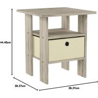 Mesa De Centro, Madera compuesta, Nuez /Marrón Oscuro, Talla única - details 100