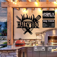Placa de estaño Vintage para barbacoa, placa de Metal para decoración artística de cocina, cueva de hombre, terraza, playa, casa, Club, decoración de pared - details 3