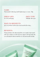 Crema para los Ojos de Nicotinamida SADOER Elimina Ojeras y Hinchazón, Hidrata y Belleza Coreana Cuidado de la Piel de Belleza - details 7
