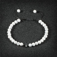 Pulsera de Piedra Natural 6mm Estilo Trenzado para Hombres y Mujeres Cruza de Oración Jesús - details 14