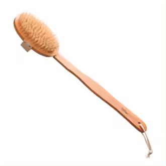 CEPILLO BAÑO MADERA FIBRA NATURAL (marca: Eurostil) - 1