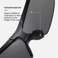 Gafas de sol polarizadas UV400 para ciclismo, lentes HD a prueba de viento, resistentes a los rayos UV, gafas de ciclismo cómodas y ligeras para deportes al aire libre - details 7
