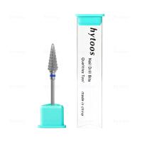 HYTOOS Brocas de uñas cónicas bidireccionales, broca de carburo cónico de 15mm para manicura, eliminación de Gel suave, herramienta de limpieza de cutículas y bordes de uñas - details 6