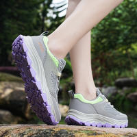 Zapatos de senderismo de escalada para hombre y mujer, zapatillas de deporte resistentes al agua, ligeras, transpirables, antideslizantes para exteriores, Trekking, Trail Running, Camping - details 15