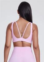 SHINBENE-sujetadores deportivos básicos acolchados, camiseta sin mangas Sexy con espalda de impacto medio, sujetador de entrenamiento para Yoga - details 8