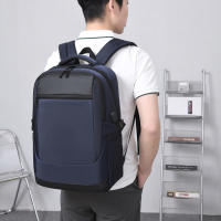 Mochila Universal resistente al desgaste para ordenador portátil, morral de negocios de alta capacidad para ordenador portátil de 15 '6 pulgadas, bolsa impermeable con carga USB, novedad de 2023 - details 1
