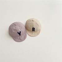 Gorra de béisbol coreana con letras para verano, gorro fino de secado rápido para niños, gorro con visera transpirable para exteriores, gorra con protección solar para bebés, niños y niñas - details 7