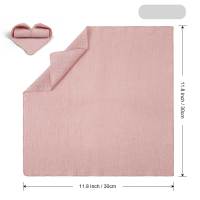 Servilletas cuadradas de lino de imitación, toallitas de 30x30CM, color gris/caqui, mesa de comedor para restaurantes, decoración de fiesta en casa, 5 uds. - details 10