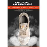 Zapatos De Seguridad Para Hombre Y Mujer 2024 Suela Antipinchazos Indestructible Transpirable Con Punta De Acero Botas De Trabajo Con Malla Tamaño True Fit - details 4