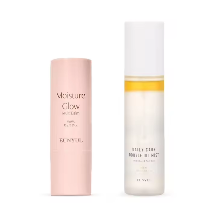 EUNYUL Humedad Multi Stick 0.35 Oz. Bálsamo facial y cuidado diario Double Oil Mist 3.38 fl. oz Juego de cuidado de la piel - 1