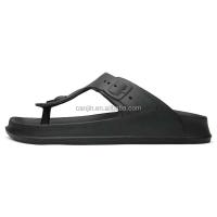 La nueva moda del color sólido de los deslizadores de los hombres flip flops marca el precio bajo ocasional de las sandalias 2025 de Tb del diseño - details 0