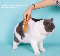 Truelove-peine de acero con mango ergonómico para mascotas, 31 agujas, mmasaje, piel, abre el nudo, aseo de gatos y perros, competición, vacaciones, TLK22131 - details 8