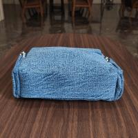 Bolso Bandolera de Mezclilla para Mujer, Bolso de Hombro con Remaches de Moda, Diseño de Marca, Bolso de Mano Femenino Azul - details 9