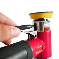 Lijadora Herramienta de Molienda para Coche con Accesorios de Almohadilla de Pulido 2* Herramienta Eléctrica de Molienda Potencia de Aire Normal Productos Peligrosos - details 4