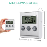 ORIA-termómetro Digital con sonda externa para el hogar, dispositivo para congelador, cocina y restaurantes - details 2