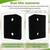 Filtro de 4 piezas de repuesto para secador Miele 9164761, esterilla de filtro para bomba de calor, TDB230WP TCE530WP,Etc. - details 7