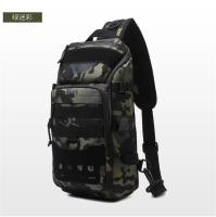 Mochila táctica de camuflaje para exteriores, impermeable, pesca, deportes, riñonera para hombres y mujeres, senderismo, Camping, equitación, - details 7