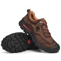 Zapatos De Senderismo Para Acampar Al Aire Libre, Zapatillas Deportivas De Cuero Genuino Para Hombre, Zapatos Informales De Viaje Para Hombre, Calzado Para Caminar Y Escalar - details 23