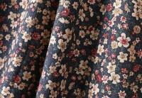 Estilo japonés Medi 2023 nuevo verano artístico Hipster con volantes ral algodón y en vestido suelto de manga larga Mujer - details 1