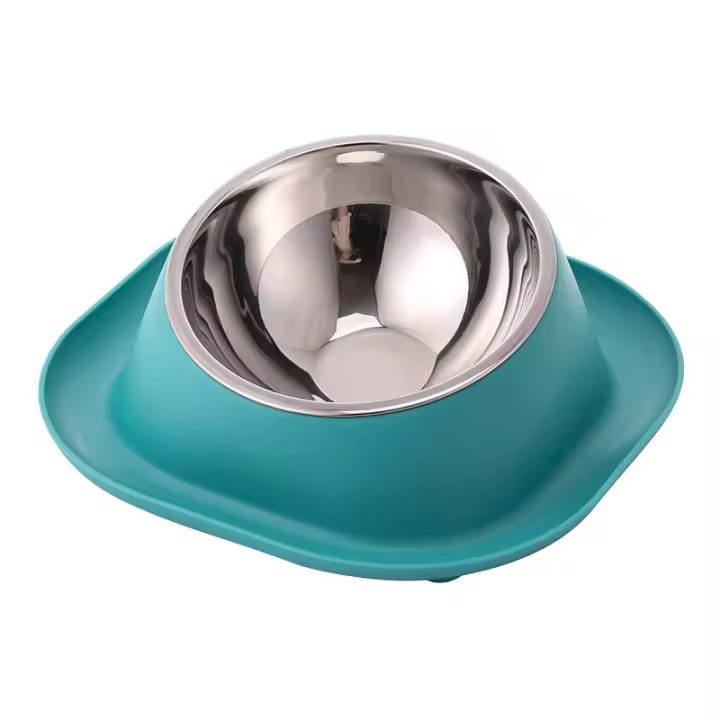 Tazón Para Mascotas Resistente a Roedores Y No Derramable Fácil De Limpia Para Perros Y Gatos Suministros Para Mascotas - 1