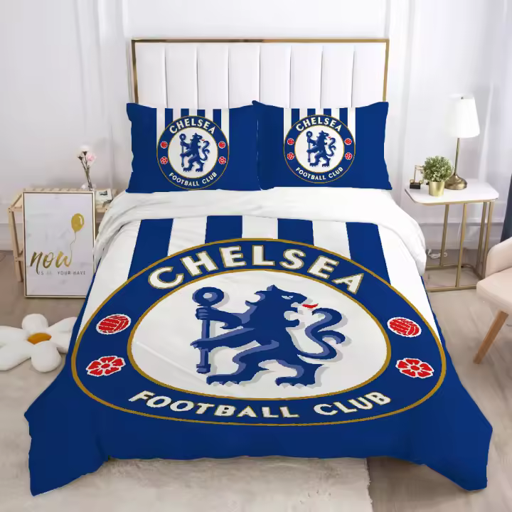 Juego de Ropa de Cama de Doble Acolchado Funda de Oso Chelsea, Edredón, Funda de Almohada, Edredón - 1