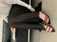 Zapatillas geniales de tacón bajo de moda de nicho para las nuevas zapatillas abiertas de tacón fino con tiras finas para mujer - details 13