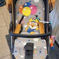 Almohadilla de forro de asiento de jirafa para niños, alfombrilla de coche de estrella, cojín de cochecito de bebé, asiento de carro, colchón, accesorios de cochecito - details 3