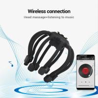 Masajeador De Cabeza Garra De Pulpo Eléctrico Anti Estrés Masaje De Cabello Dispositivo De Terapia Bluetooth Recargable - details 6