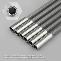 Destornillador de Extensión Magnético Set 1/4" 6.35mm Herramientas de Mano con Mango Largo para Cambio Rápido de Tornillos Hex - details 6