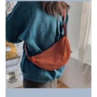 Bolso de pecho de Color sólido para mujer, bandolera de viaje de gran capacidad, cinturón de media luna, riñoneras de calle diarias, 2023 - details 7