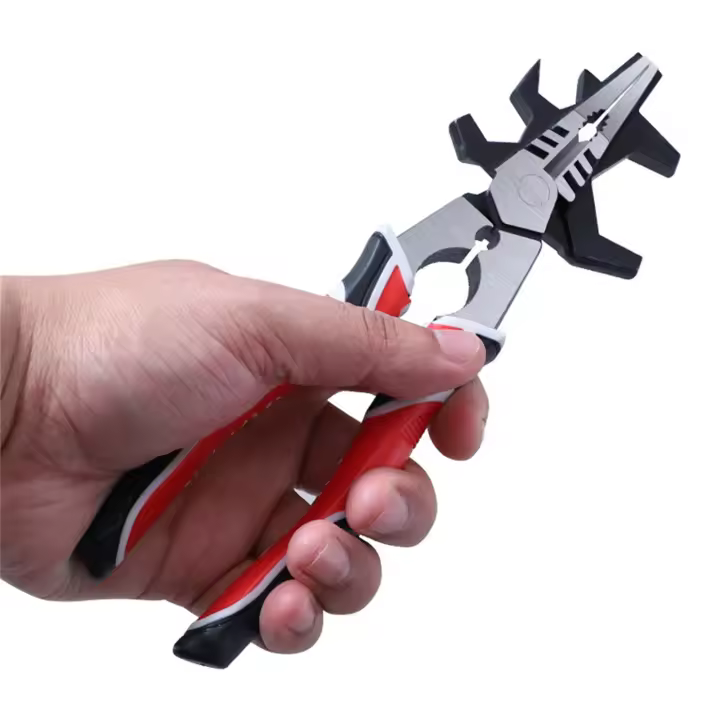 Alicates de Soldadura Eléctrica Duraderos Diseño de Carga Elástica Herramienta de Ahorro de Trabajo para Punta Conductiva Partes y Accesorios de Vehículos - 1