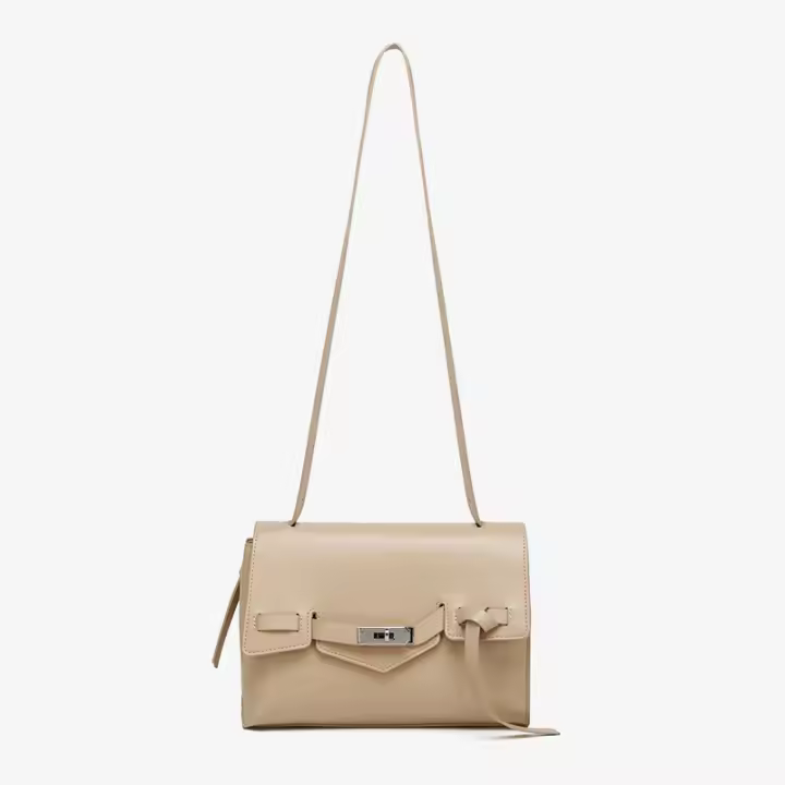 Nuevo bolso de hombro versátil de cuero, bolso de mano tipo commuter de gran capacidad, bolso bandolera. - 1