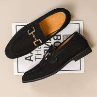 2024 Mocassin Business Casual Cuero de vaca Oficina Formal Zapatos de vestir para hombres Fiesta de boda - details 6