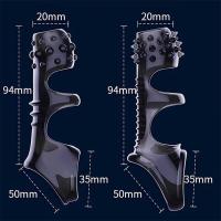 Empaque privado Anillos sexys para hombres Funda reutilizable para testículos Retraso de la eyaculación Erección más fuerte Estimulación Juguetes sexuales para parejas masculinas adultas - details 6